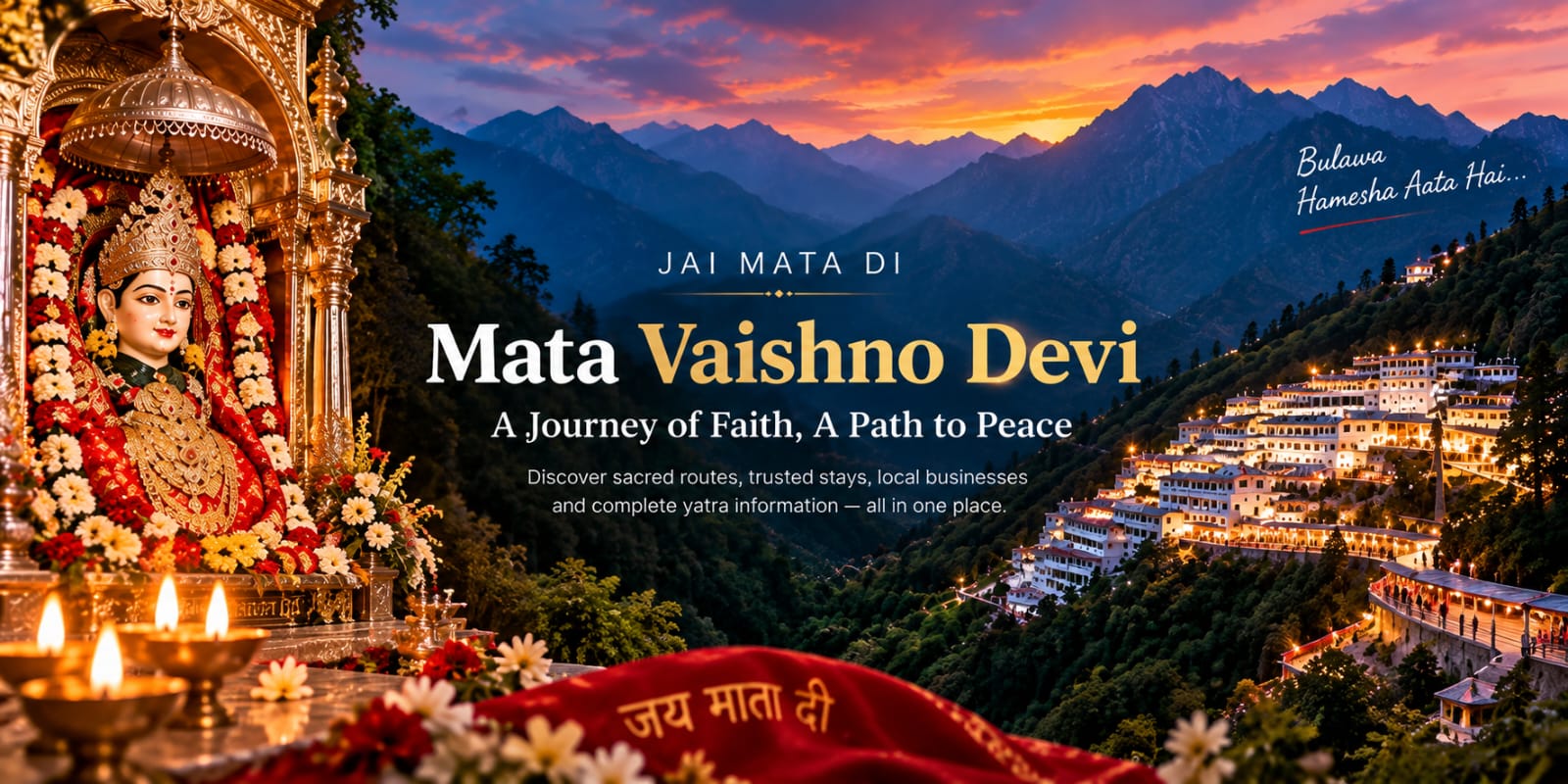 Mata Vaishno Devi Shrine & Sunset Himalayan Bhawan